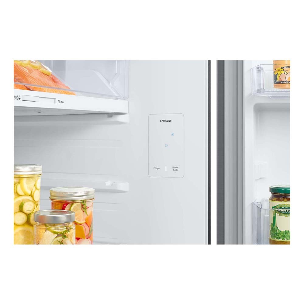 Samsung 393L Top Mount Fridge Stainless Steel SRT4200S