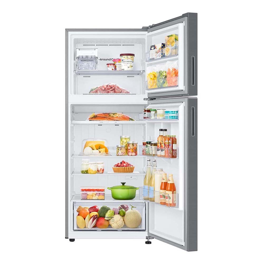 Samsung 393L Top Mount Fridge Stainless Steel SRT4200S