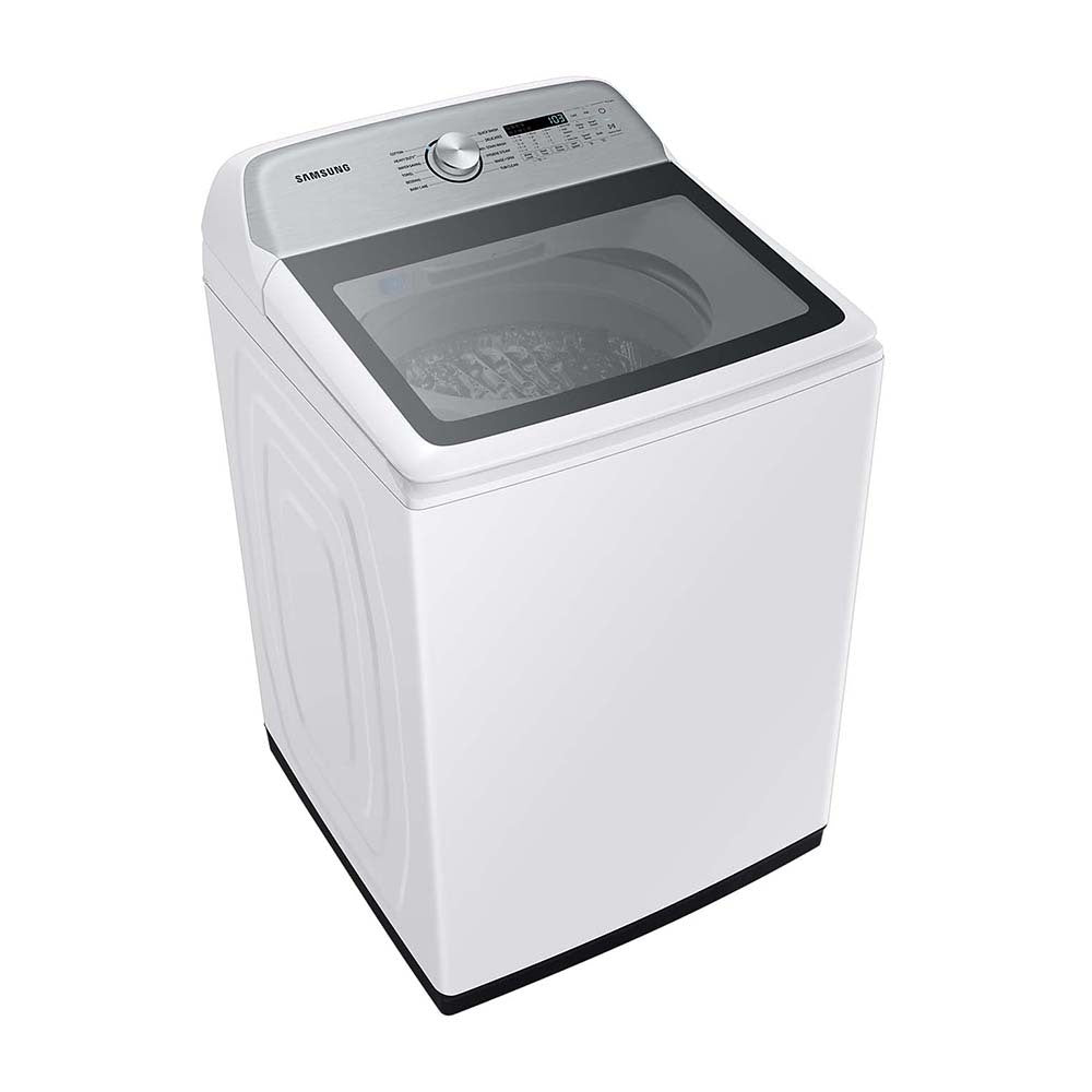 Samsung 12kg Top Load Washing Machine WA12A8376GW, Top right view