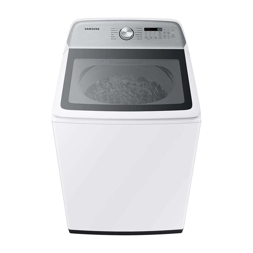 Samsung 12kg Top Load Washing Machine WA12A8376GW, Top view