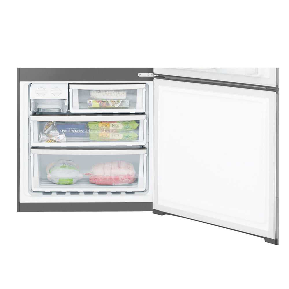 Westinghouse 453L Bottom Mount Fridge Stainless WBE4500SAR, Bottom open