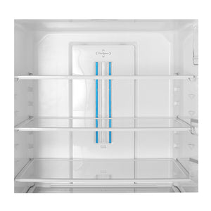 Westinghouse WBE5300WAR 528L Bottom Mount Fridge White, Glass shelf view 