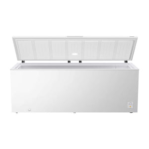 Westinghouse WCM7000WE 702L White Chest Freezer, Door open view 2