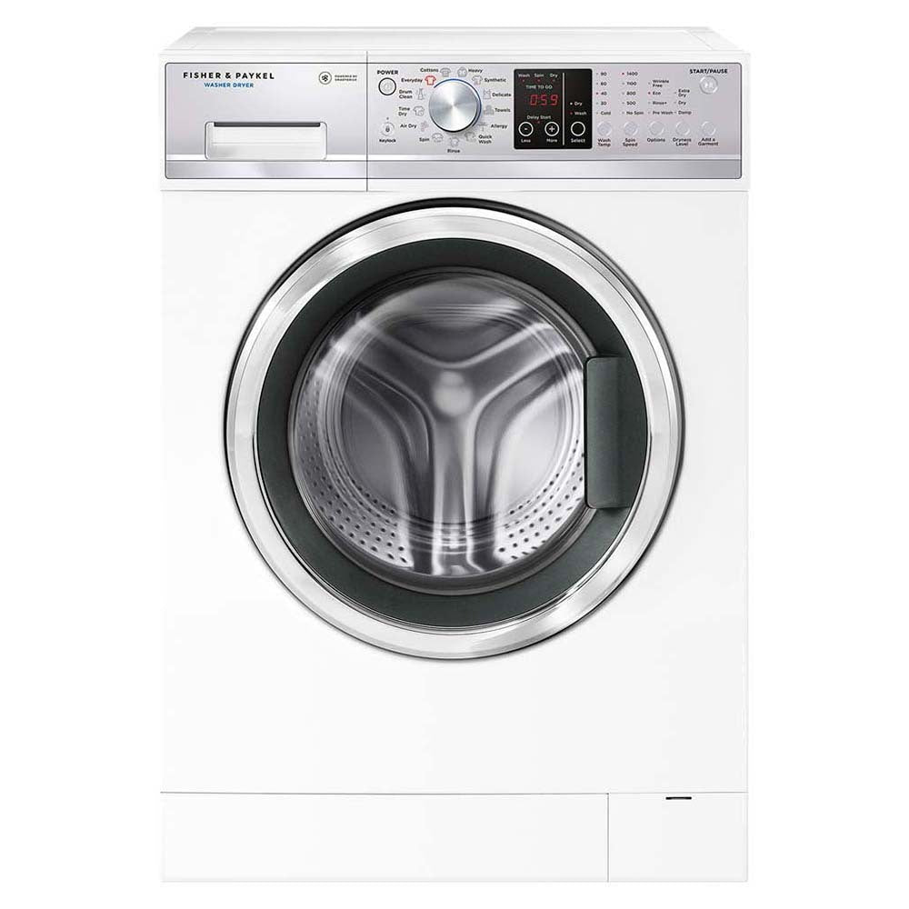 Fisher & Paykel 8.5 kg/5kg Washer Dryer Combo WD8560F1, Front view