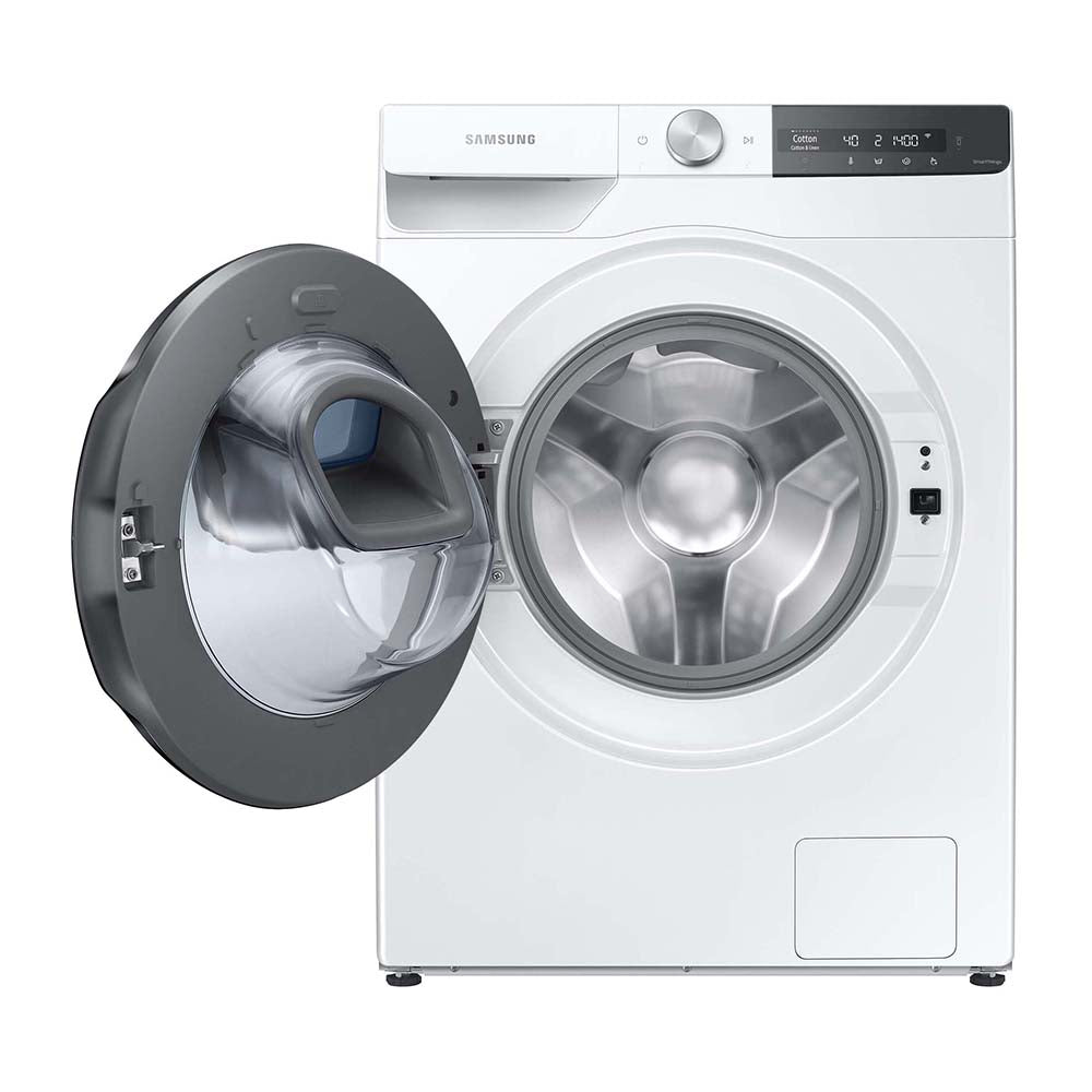 Samsung 8.5kg/6kg Washer Dryer Combo WD85T554DBW, Front view with door open