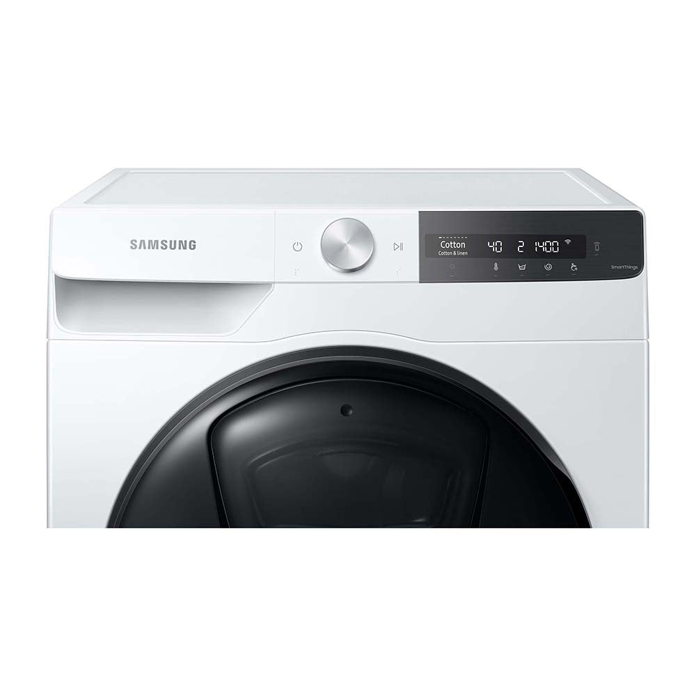 Samsung 8.5kg/6kg Washer Dryer Combo WD85T554DBW, Panel perspective view