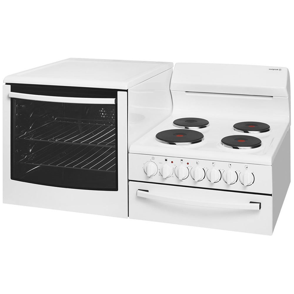 Westinghouse WDE135WAL Electrical Freestanding 80L Stove/Oven