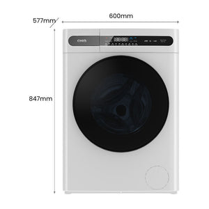 CHiQ 8kg/5kg Front Load Washer Dryer Combo WDFL8T48W2, Dimensions