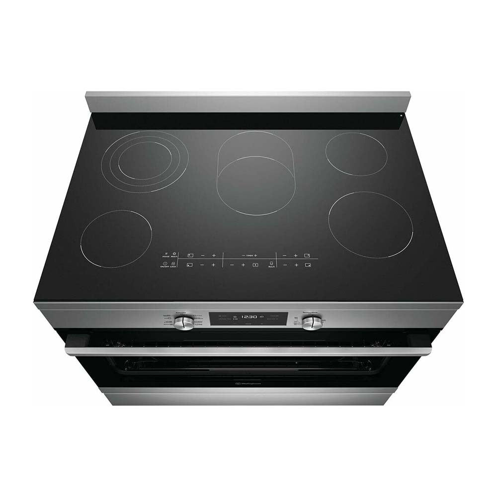 Westinghouse WFE946SD 90cm Stainless Steel Electric Freestanding Cooker with AirFry, Top view