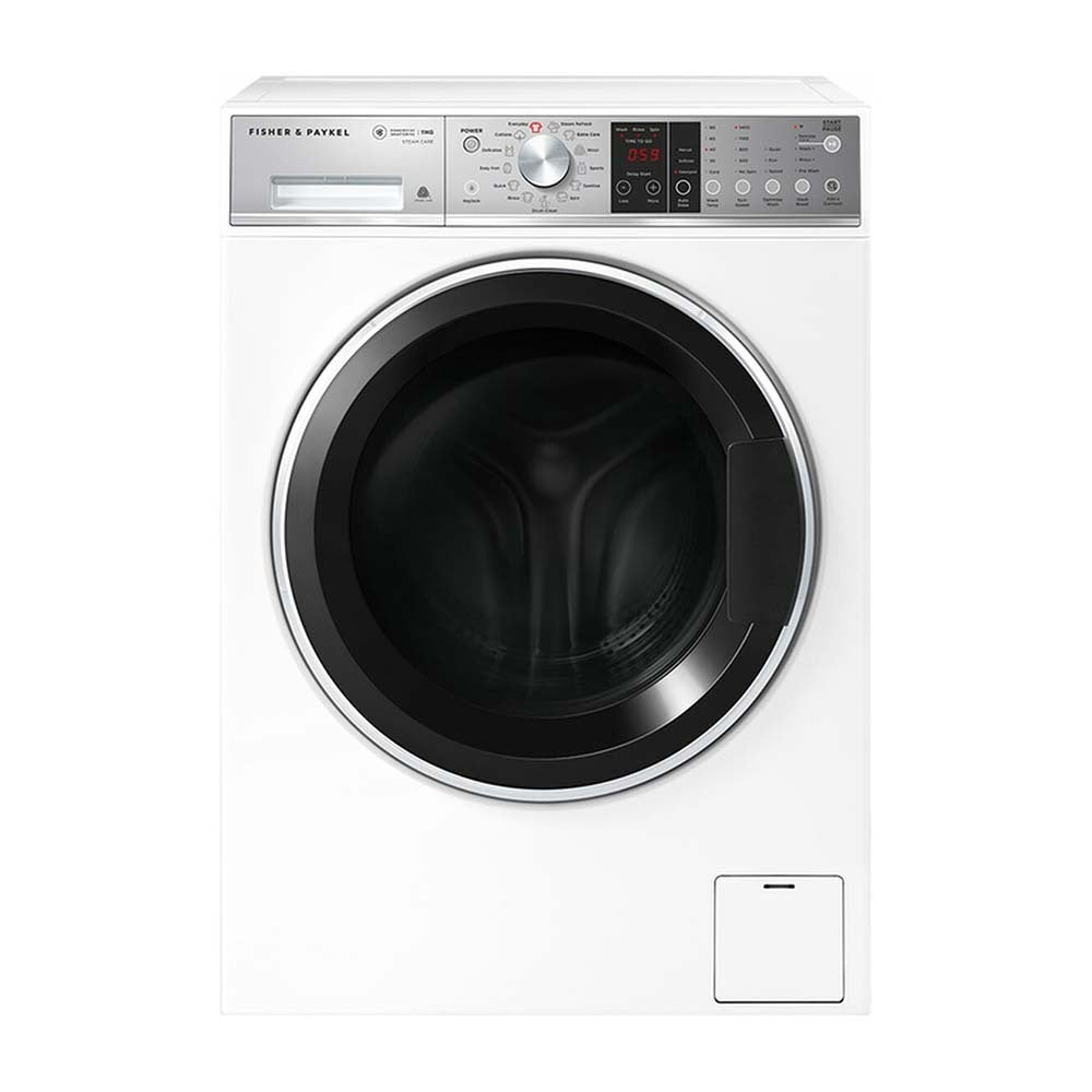 Fisher & Paykel 11kg Front Loader Washing Machine with Steam Care WH1160S1, Front view