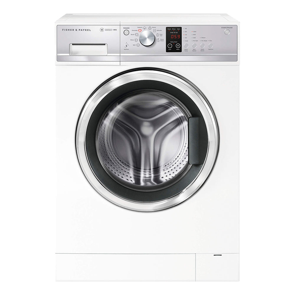 Fisher & Paykel 9kg Front Load Washing Machine WH9060J3, Front view