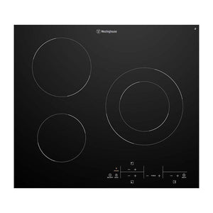 Westinghouse WHC633BC 60cm 3 Zone Ceramic Cooktop w/Maxi Zone, Top view