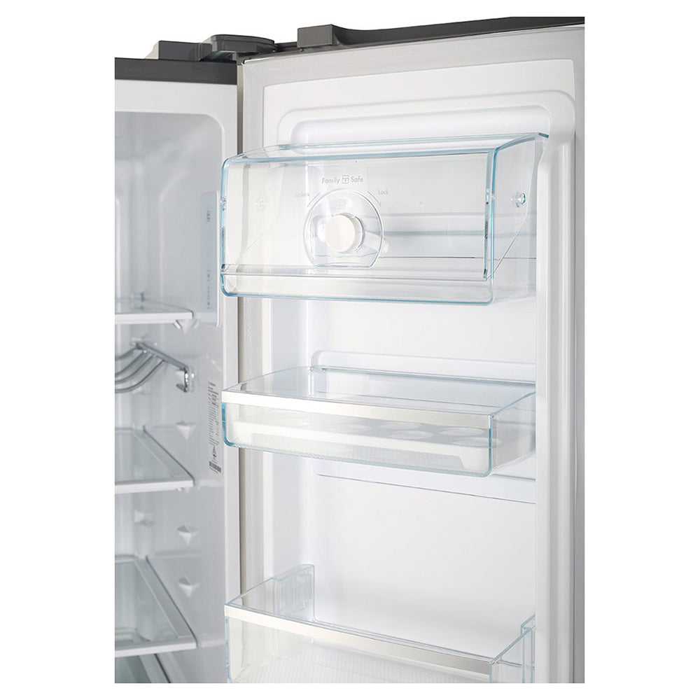 Westinghouse 524L French Door Fridge Stainless Steel WHE5200SA, Door shelf view 