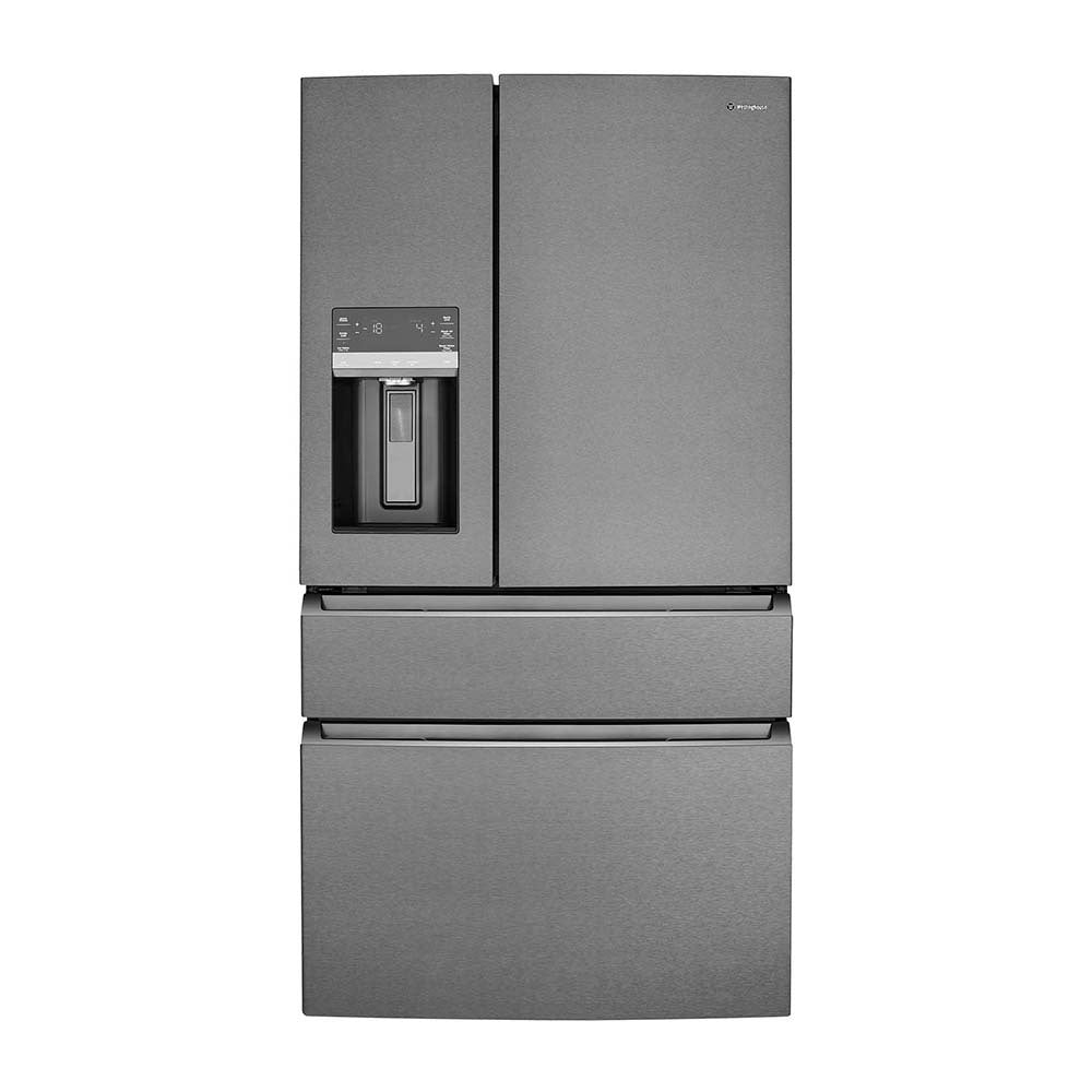 Westinghouse 609L French Door Fridge Dark Steel WHE6170BB, Front view