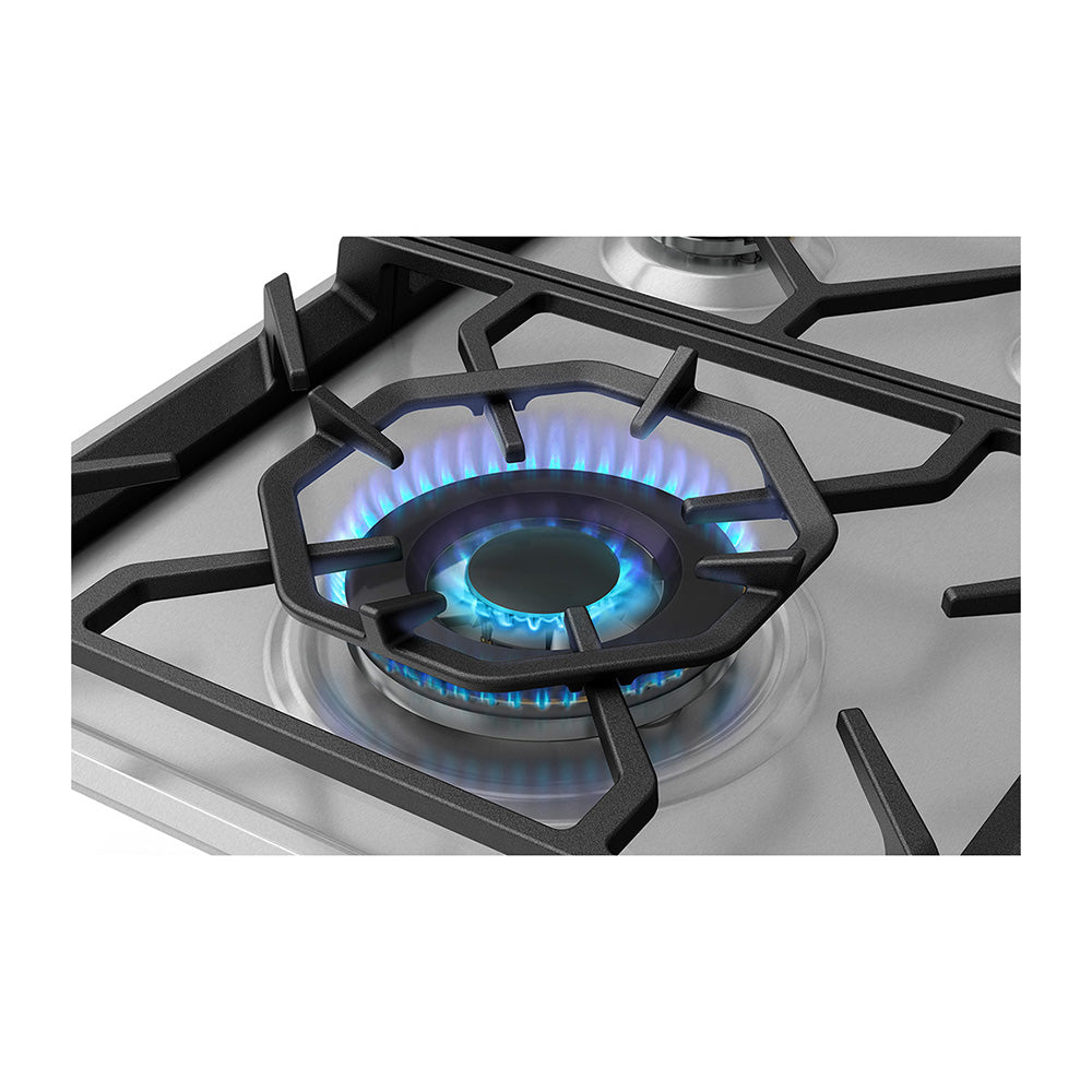 Westinghouse WHG958SC 90cm 5 Burner Burner Gas Cooktop Stainless Steel