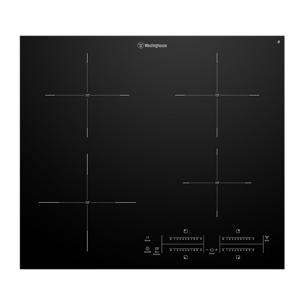 Westinghouse WHI643BD 60cm 4 Zone Induction Cooktop with Boilprotect