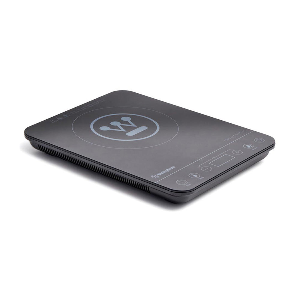 Westinghouse 1 Zone Portable Induction Cooktop WHIC01K, Front top right view