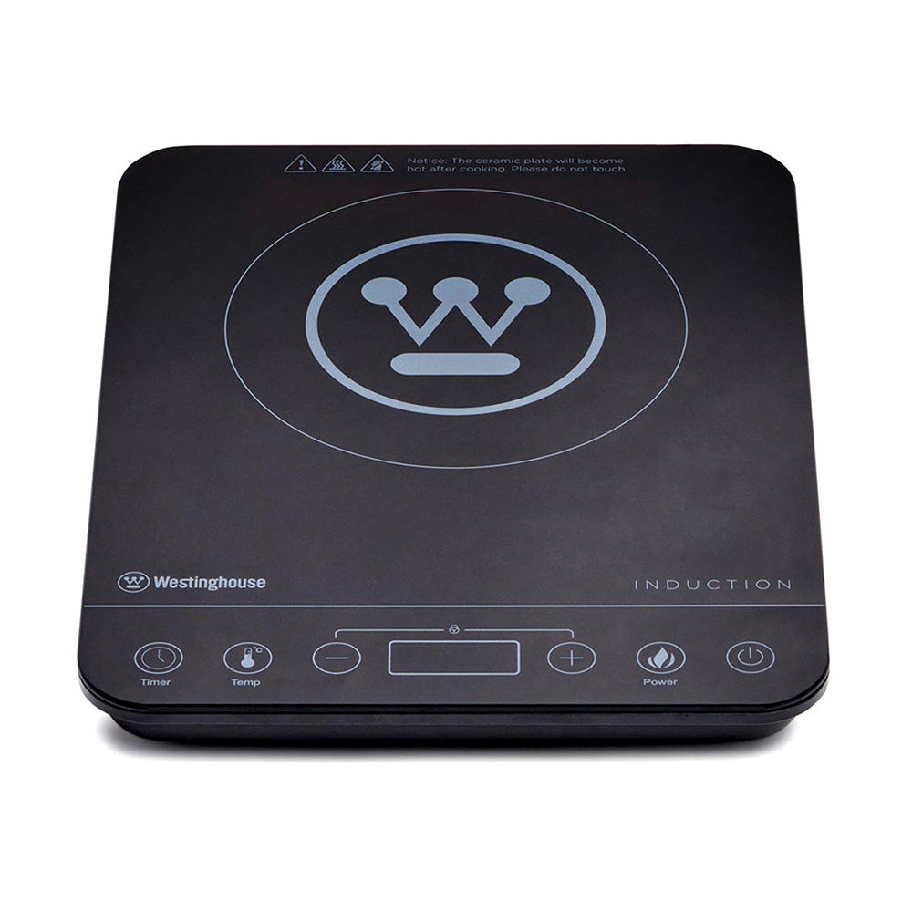 Westinghouse 1 Zone Portable Induction Cooktop WHIC01K, Front top view