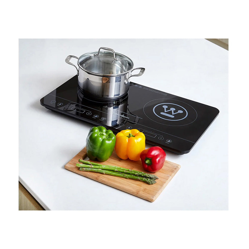 Westinghouse WHIC02K 2 Zone Portable Induction Cooktop