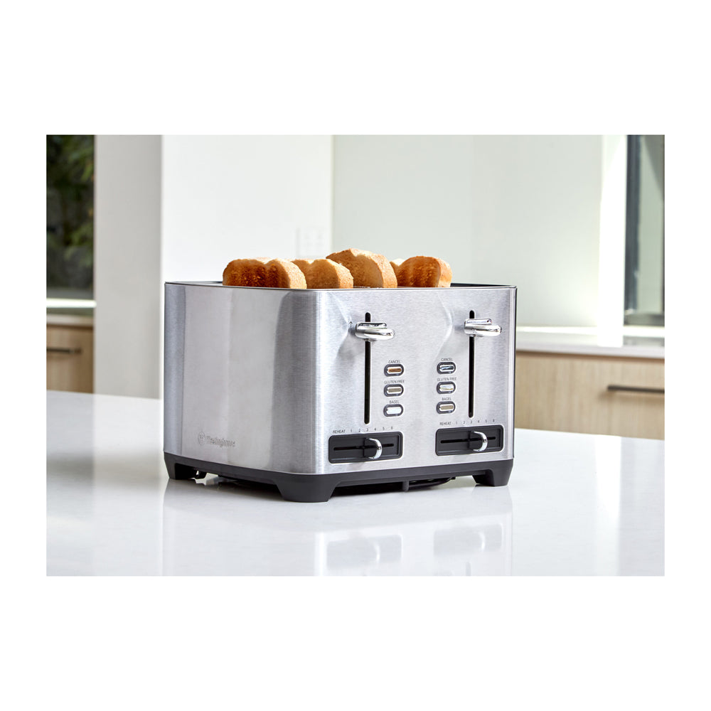 Westinghouse WHTS4S05SS 4 Slice Toaster, Stainless Steel