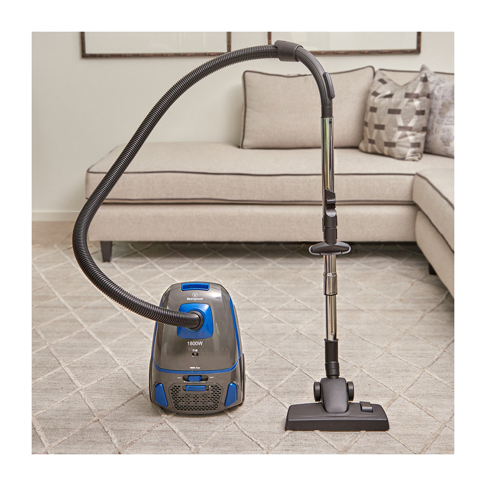 Westinghouse WHVC03SB 1800w Vacuum Cleaner, Front view in a room