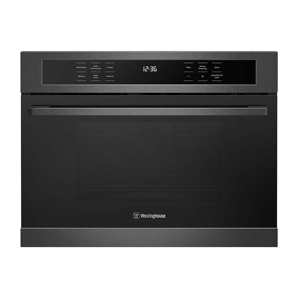Westinghouse 44L Built-In Microwave Oven Dark Steel WMB4425DSC, Front view