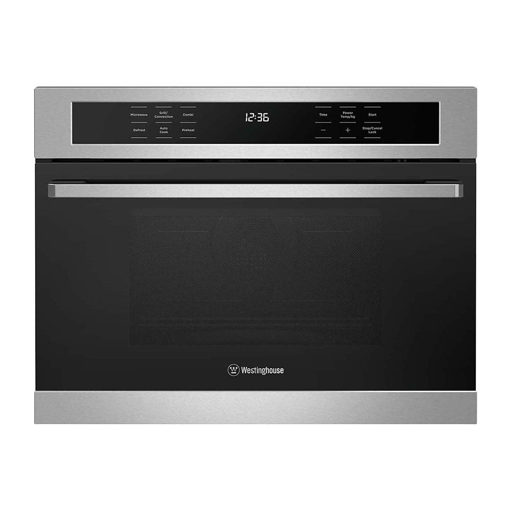Westinghouse 44L Built-In Microwave Oven Stainless Steel WMB4425SC, Front view