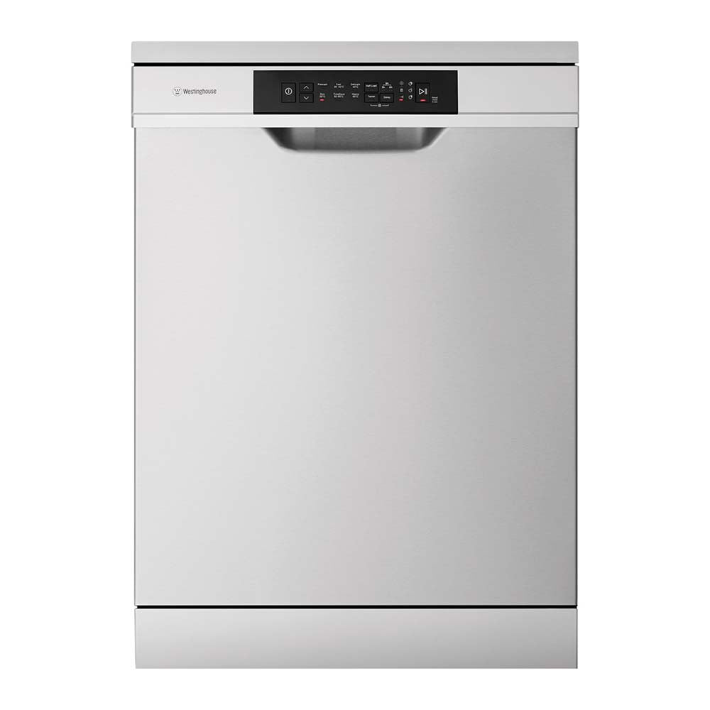 Westinghouse WSF6604XA 60cm 13 Place Freestanding Dishwasher Stainless Steel, Front view