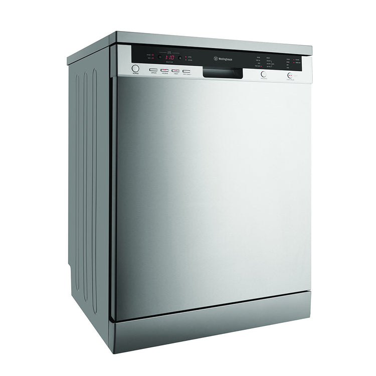 Westinghouse WSF6608X Freestanding Dishwasher, Front right view