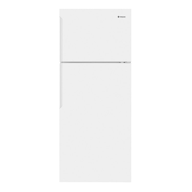 Westinghouse 431L Top Mount Fridge White WTB4600WCL, Front view