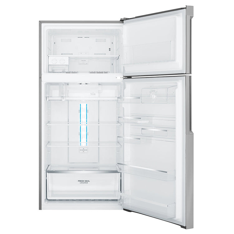 Westinghouse WTB5400SCR 503L Top Mount Fridge Stainless Steel, Front view with open doors