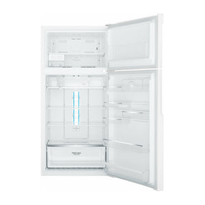 Westinghouse WTB5400WCR 503L Top Mount Fridge White, Front view with open doors