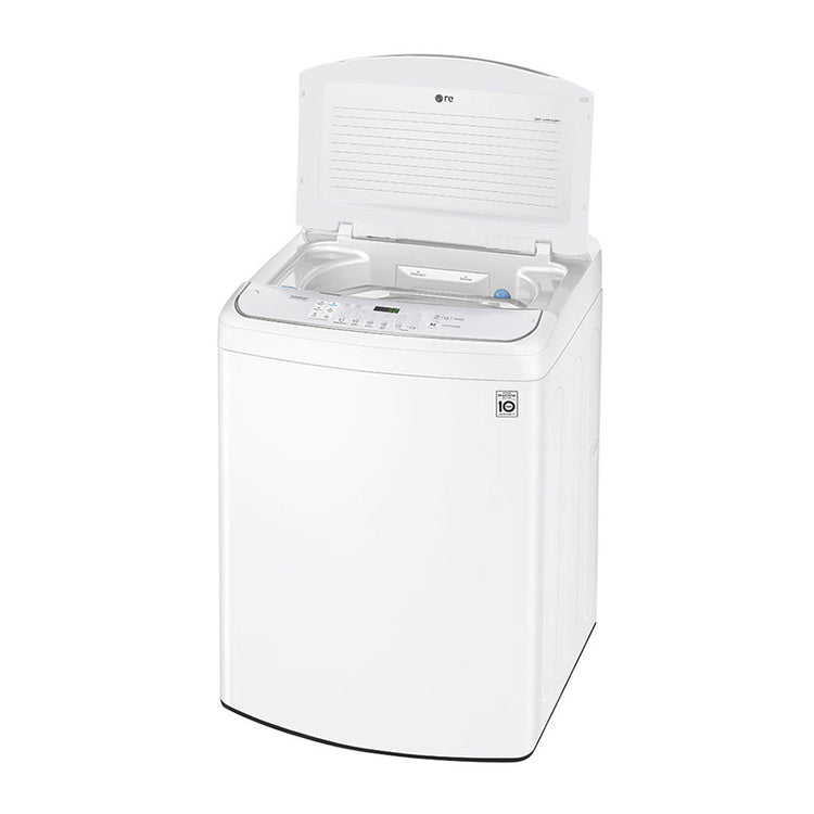 LG WTG1234WF Top Load 12Kg Washing Machine with Turbo Clean 3D, Front left view 2