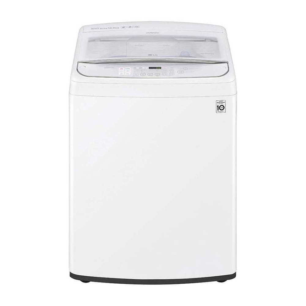 LG WTG1434WHF 14kg Top Load Washing Machine with TurboClean3D, Front view