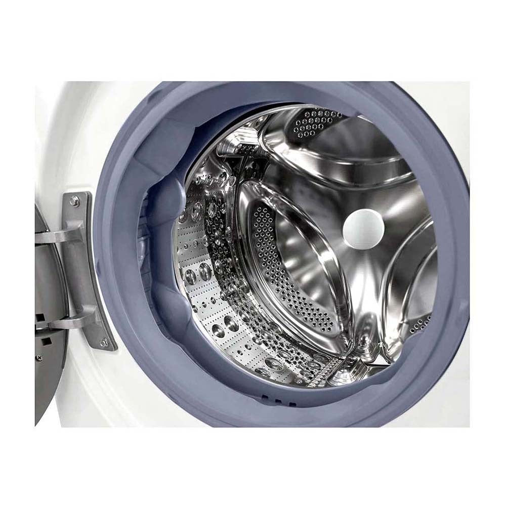 LG 8kg Series 5 Front Load Washing Machine with Steam WV5-1408W, Drum view