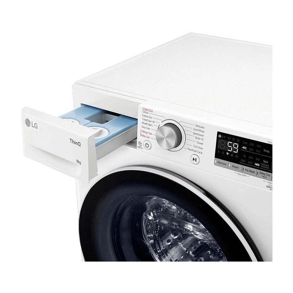 LG WV6-1409W 9kg Series 6 Front Load Washing Machine with ezDispense