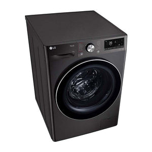 LG 12kg Series 9 Front Load Washing Machine with Turbo Clean 360 WV9-1412B, Top right front view