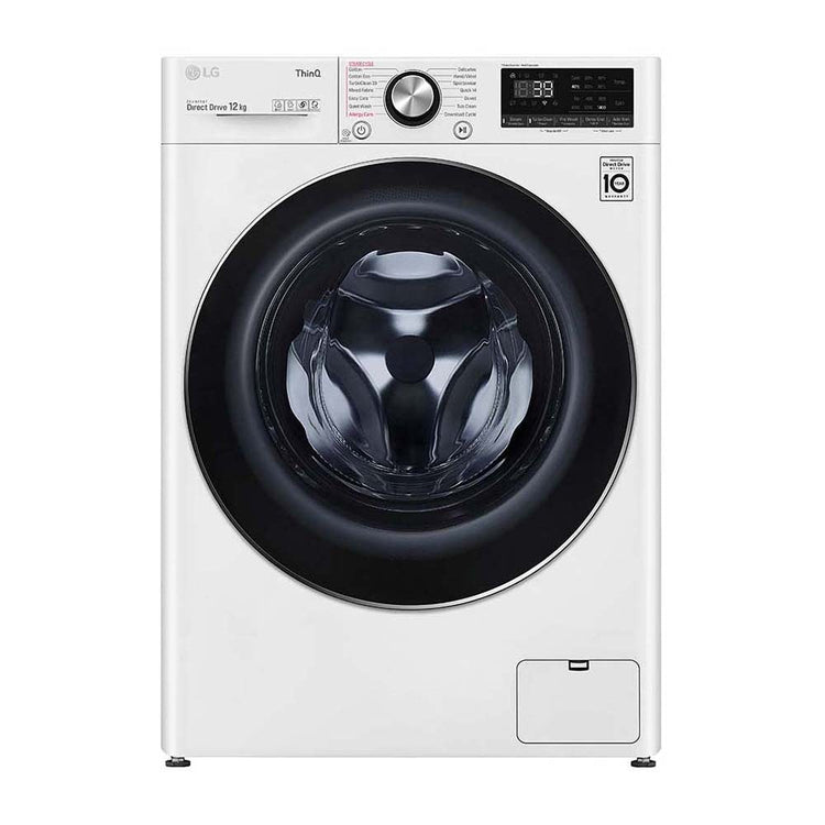 LG 12kg Front Load Washing Machine WV9-1412W, Front view