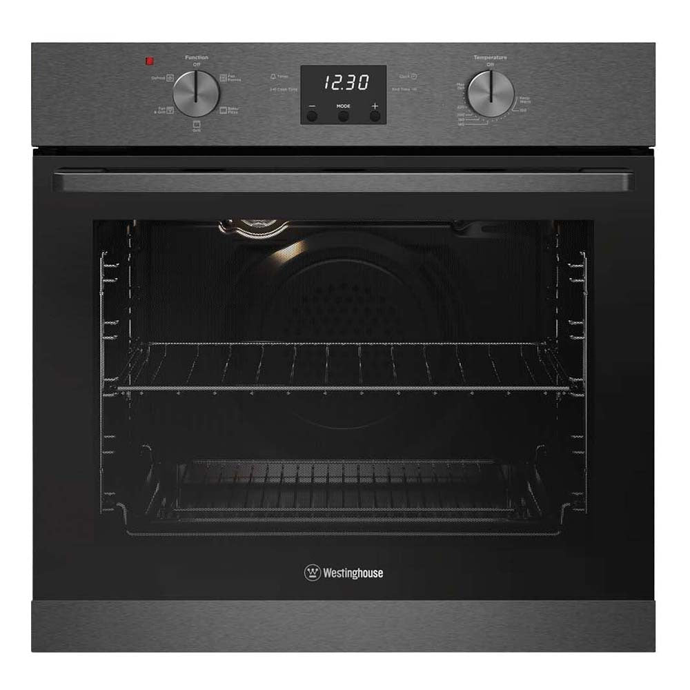 Westinghouse WVE615DSCA 60cm Multi-Function 5 Oven, Front view