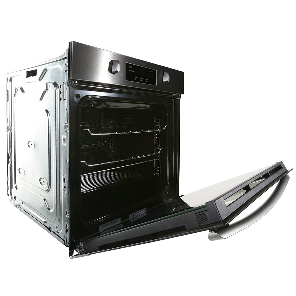 Westinghouse WVE615S 60cm Electric Built-In Oven, Side view with front open