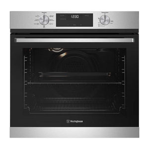 Westinghouse 60cm Multifunction Oven Stainless Steel WVE6515SD, Front view