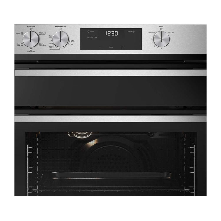 Westinghouse WVE6555SD 60cm 5 Function Electric Built-In Oven with Separate Grill, Control panel view