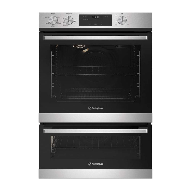 Westinghouse 60cm 5 Function Electric Built-In Oven with Separate Grill WVE6565SD, Front view