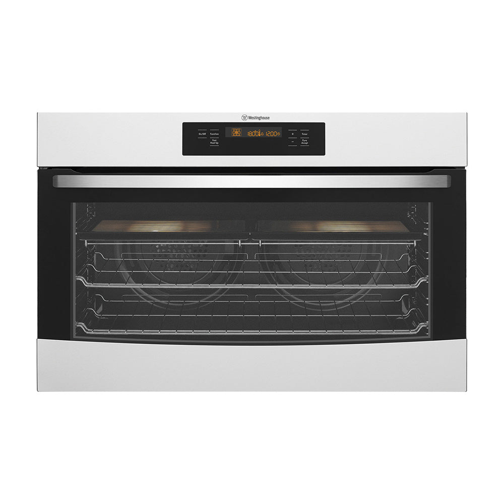 Westinghouse WVE916SB 90cm Electric Underbench Oven, Front view