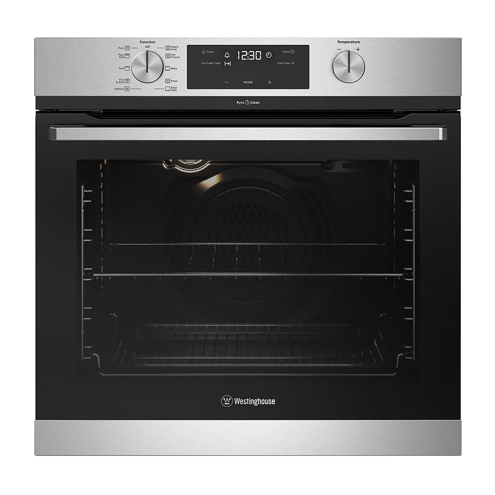 Westinghouse WVEP615SC 60cm Electric Oven, Front view