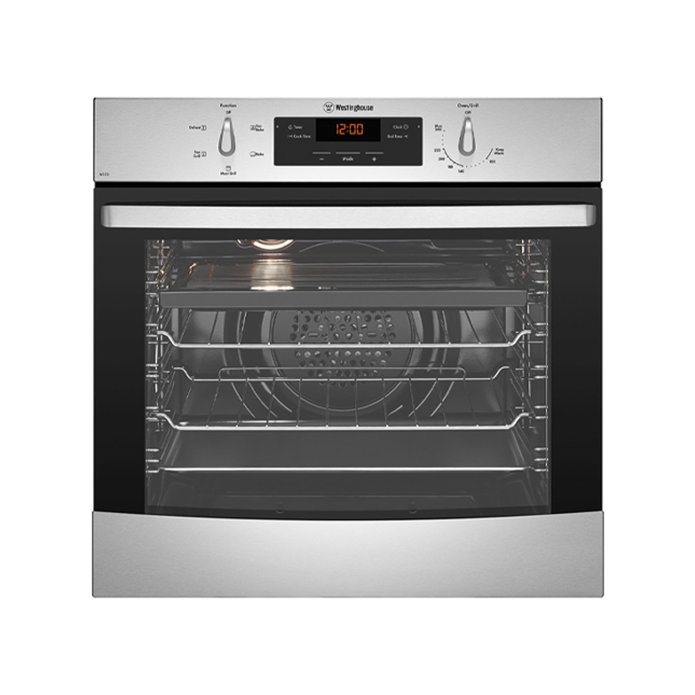 Westinghouse WVG615SNG 60cm Natural Gas Built-In Oven, Front view