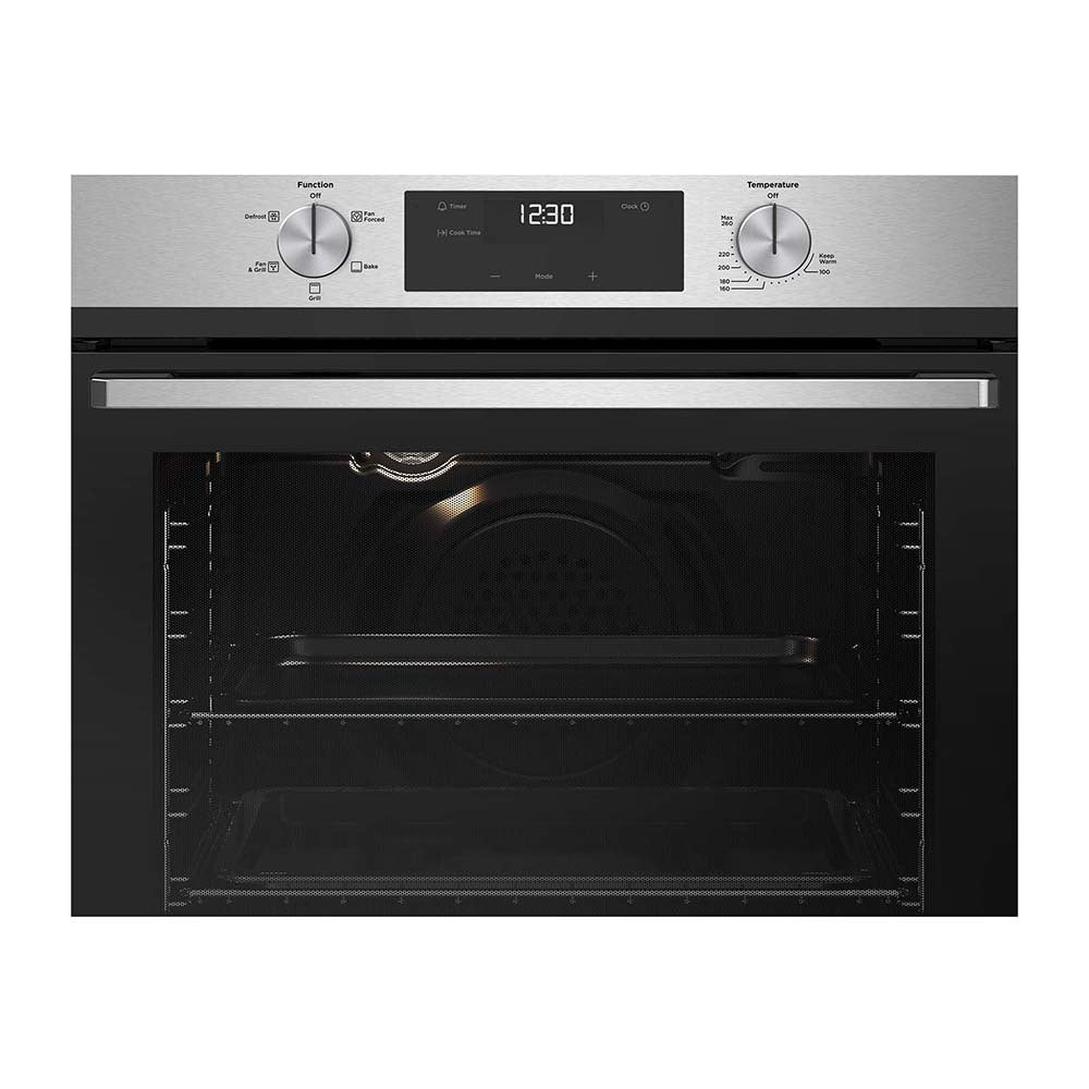 Westinghouse 60cm 5 Function Electric Built-In Oven Stainless Steel WVG6515SD, Control panel view