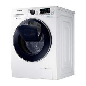 Samsung 8.5Kg AddWash Front Load Washing Machine with Steam WW85K54E0UW, Left front view 3