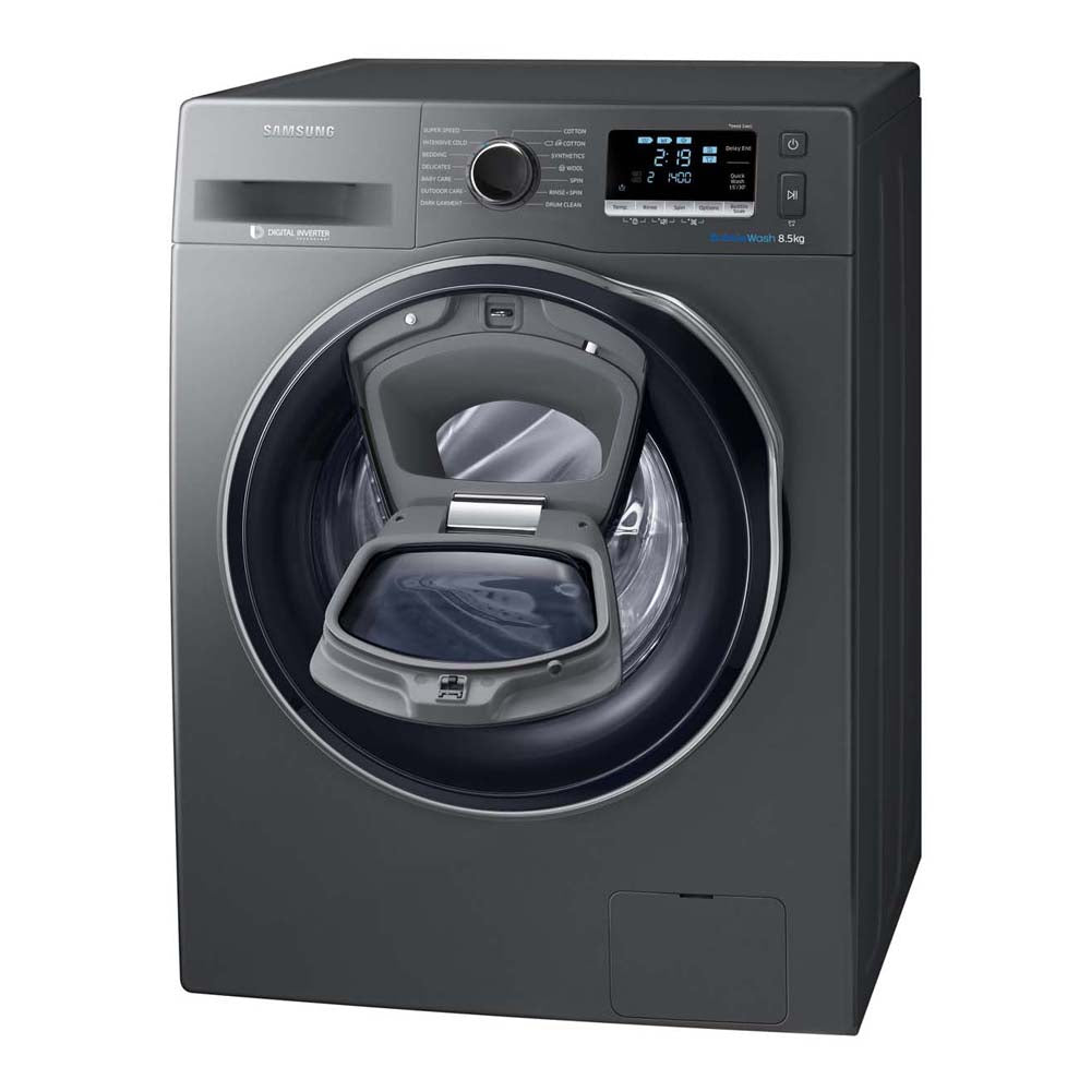 Samsung AddWash 8.5kg Front Load Washing Machine WW85K6410QX, Front view 2