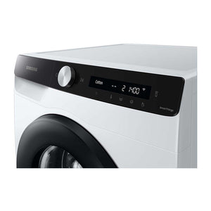 Samsung 8.5kg A.I Personalised BubbleWash Front Load Washing Machine WW85T504DAE, Panel perspective view